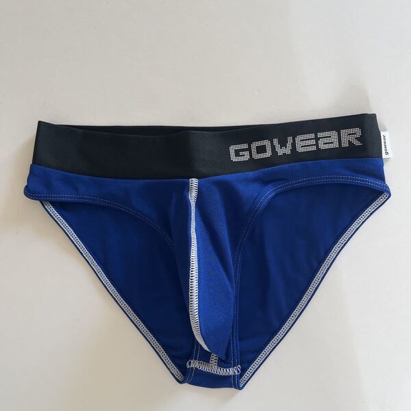 gowear Vシェイプビキニ ACTIVE ネイビー S メンズインナー スーパーローライズ ビキニブリーフ フィットビキニ スポーツインナー