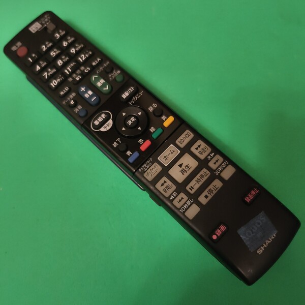 GA855PA シャープ BD リモコン