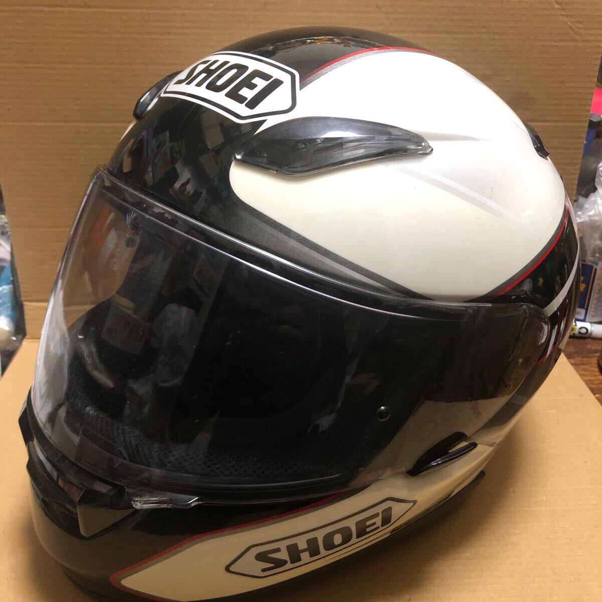Yahoo!オークション -「shoei xr-1100」(Lサイズ) (フルフェイス Yahoo!オークション -「shoei xr-1100」(Lサイズ) (フルフェイス