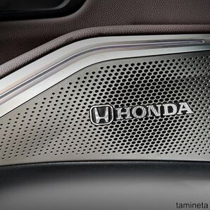 純正品のような高いクオリティ! ホンダ HONDA ロゴステッカー エンブレム 5枚セット 金属製 簡単取り付け お手軽にグレードアップできる