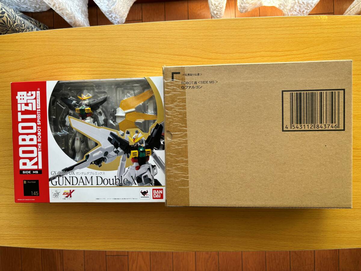 値下げ　未開封　ROBOT魂 ガンダムDX & Gファルコン セット DXの支援機「ROBOT魂〈SIDE MS〉Gファルコン」プレミアム