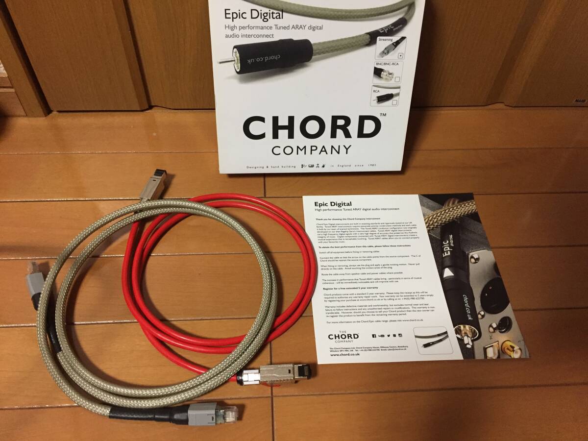 Yahoo!オークション -「chord ケーブル」(オーディオ機器) の Yahoo!オークション -「chord ケーブル」(オーディオ機器) の