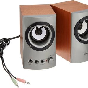 エレコム スピーカー BB1628 PC TV シルバー MS-130SV