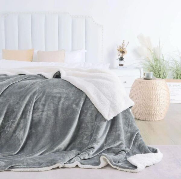 ブランケット 毛布 130×150cm 夏 シングル BB1686 厚手 ひざかけ ダブル 毛布の極め 敷きパッド 冷房対策 吸湿 発熱 ふわふわ 無地
