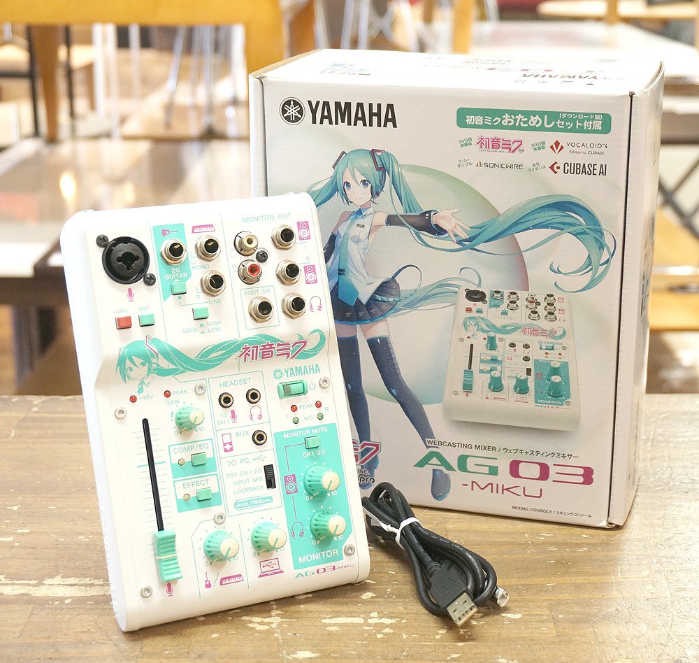 Yahoo!オークション -「yamaha ag03-miku」の落札相場・落札価格 Yahoo!オークション -「yamaha ag03-miku」の落札相場・落札価格