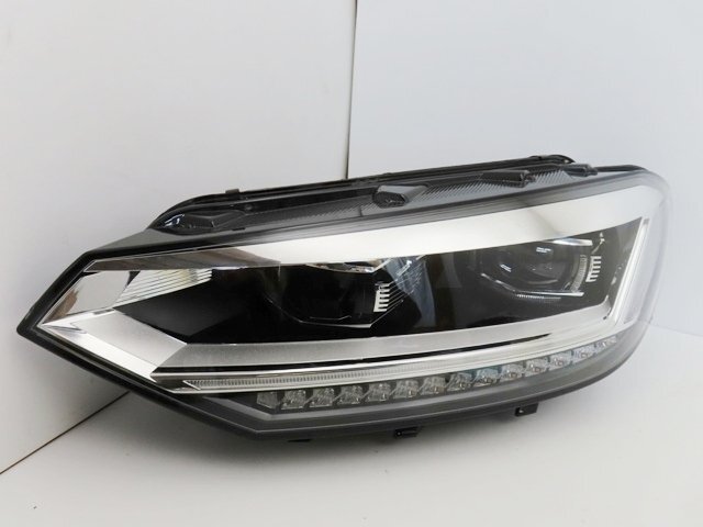 【即決有】 ワーゲン ゴルフトゥーラン 5T 後期 純正 左 ヘッドライト LED 5TC 941 081 (n004201)