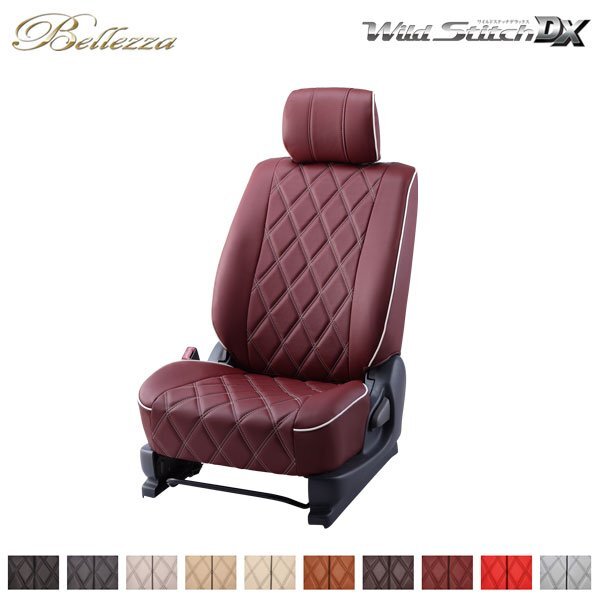 ベレッツァ ワイルドステッチDX シートカバー ジムニー JB23W H22/10~H26/7 XG/XC 後席:座面一体/背もたれ5:5分割
