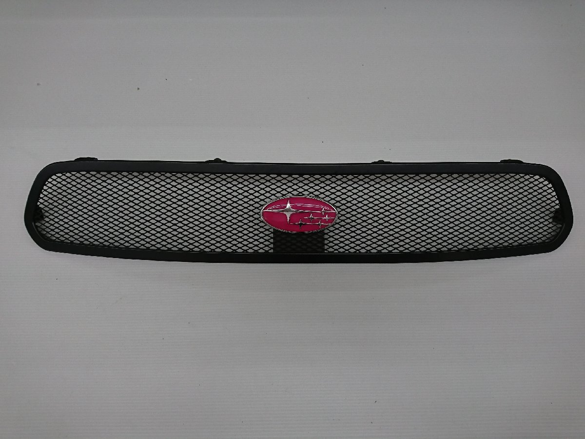 ★中古品★メーカー不明 スバル インプレッサ GH系 メッシュ フロントグリル ラジエーターグリル【他商品と同梱歓迎】