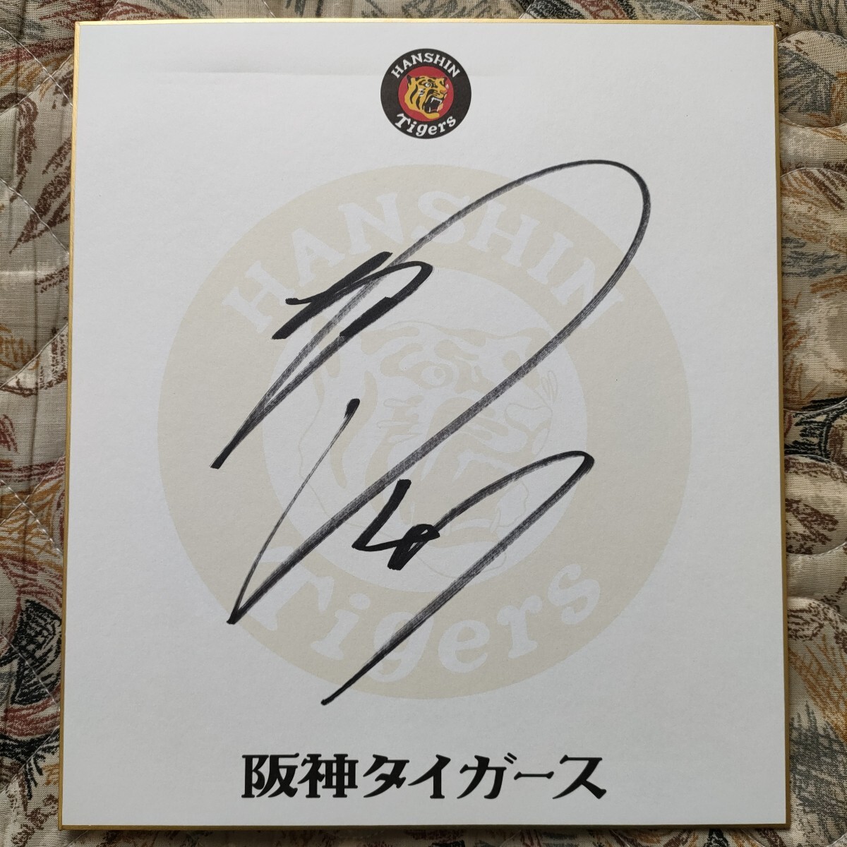 阪神タイガース　桐敷拓馬　サイン　サイン色紙　直筆サイン 2025年最新】Yahoo!オークション -桐敷 直筆の中古品・新品・未