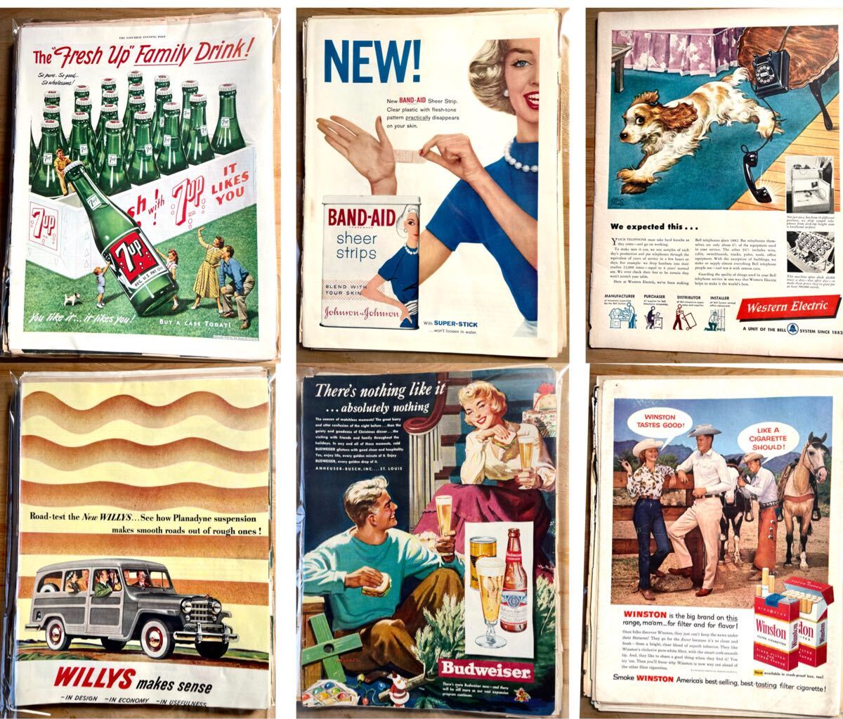 まとめて170枚◆ビンテージ、雑誌広告 食品・車・他<LIFEマガジン・ライフ誌 Yahoo!オークション -「vintage life 雑誌」(雑誌) の落札相場