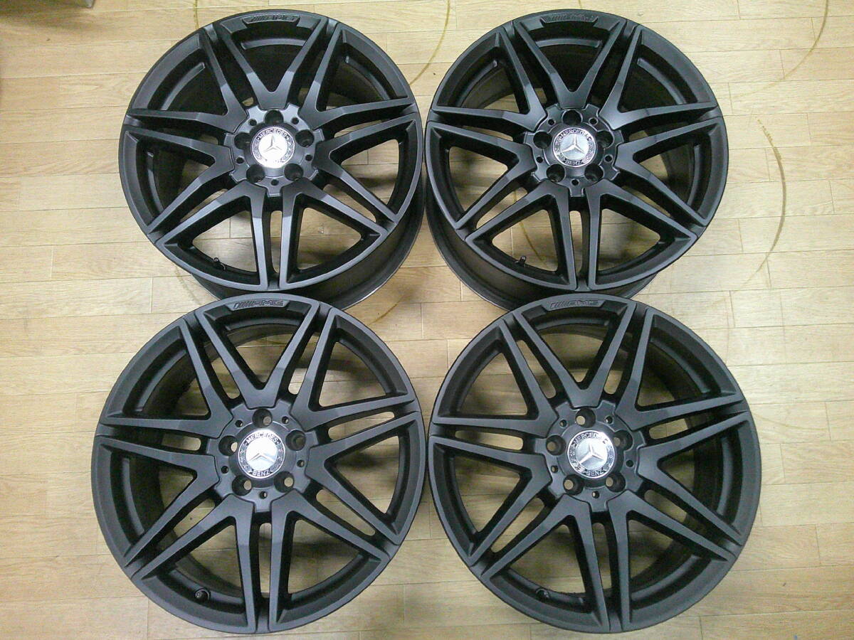 ②【希少】メルセデスベンツ W447 Vクラス 後期 マッドブラック 220d AMG 純正 19インチ 8J+52 112 5H 4474015100 V220 V260 V220D