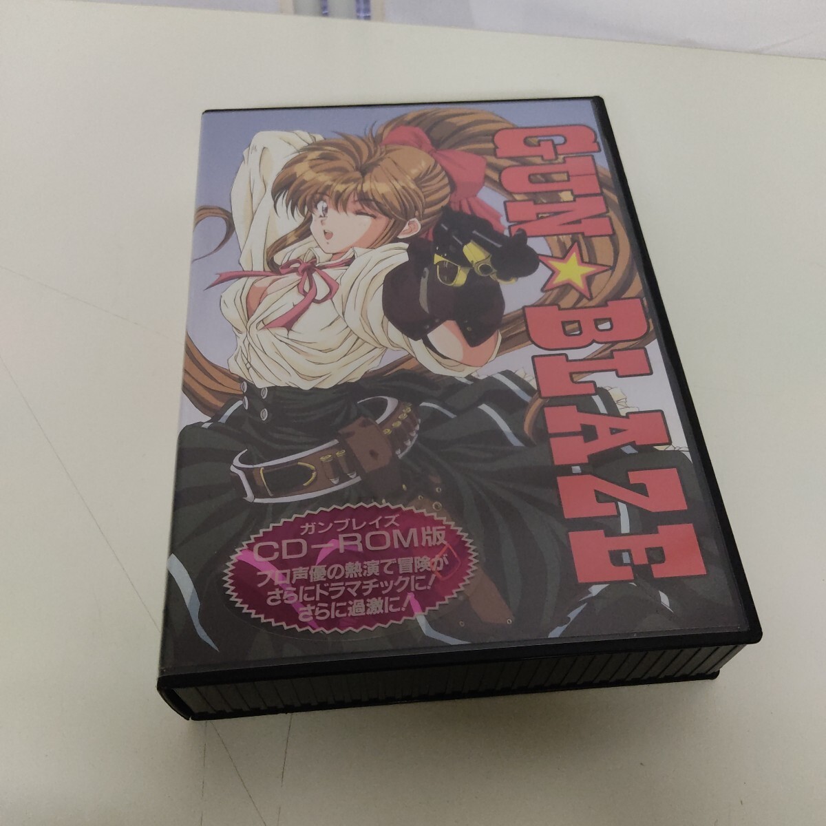 3×3 EYES FM TOWNS Marty Game, Disk, w/Manual and Box set