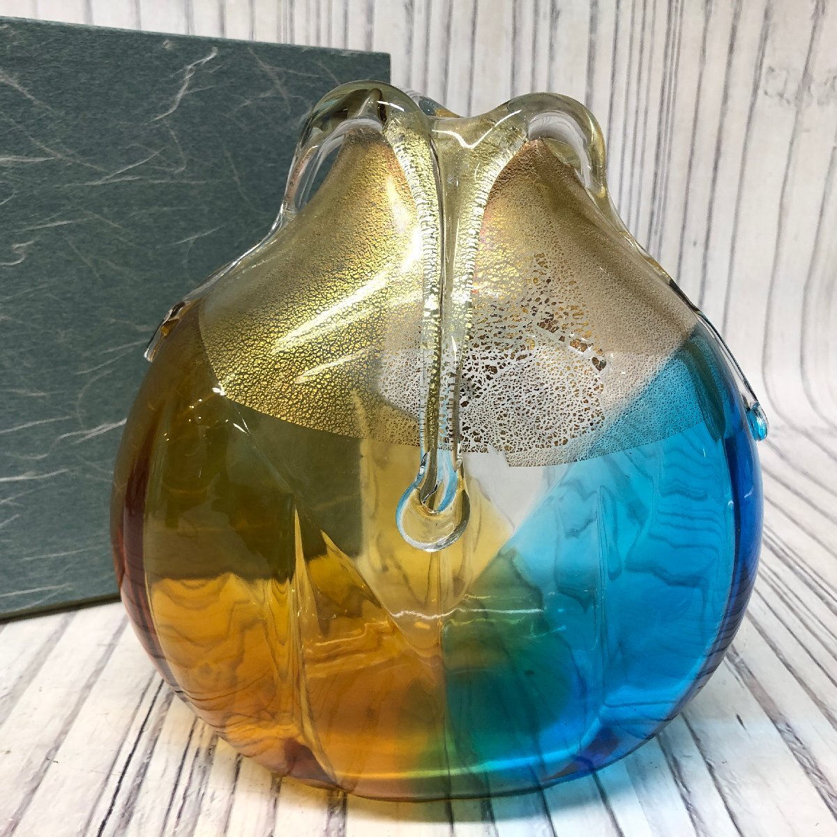 Yahoo!オークション -「津軽びいどろ 花器」の落札相場・落札価格 Yahoo!オークション -「津軽びいどろ 花器」の落札相場・落札価格