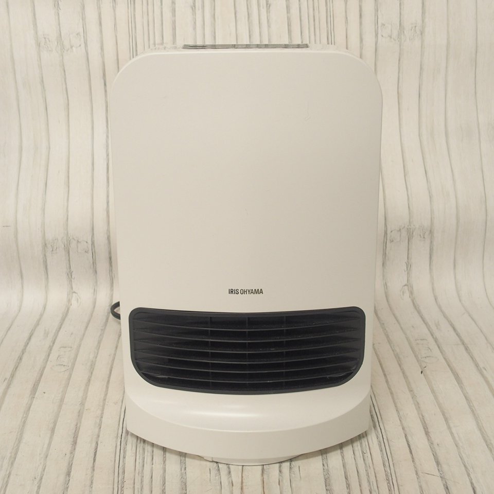 Amazon | アイリスオーヤマ ヒーター セラミックファンヒーター 節電 省エネ 大風量 1200W 2段階温度調整 転倒オフ機能 速暖 小型  コンパクト ACH-E12C-W ホワイト | アイリスオーヤマ(IRIS OHYAMA) | セラミックヒーター 通販