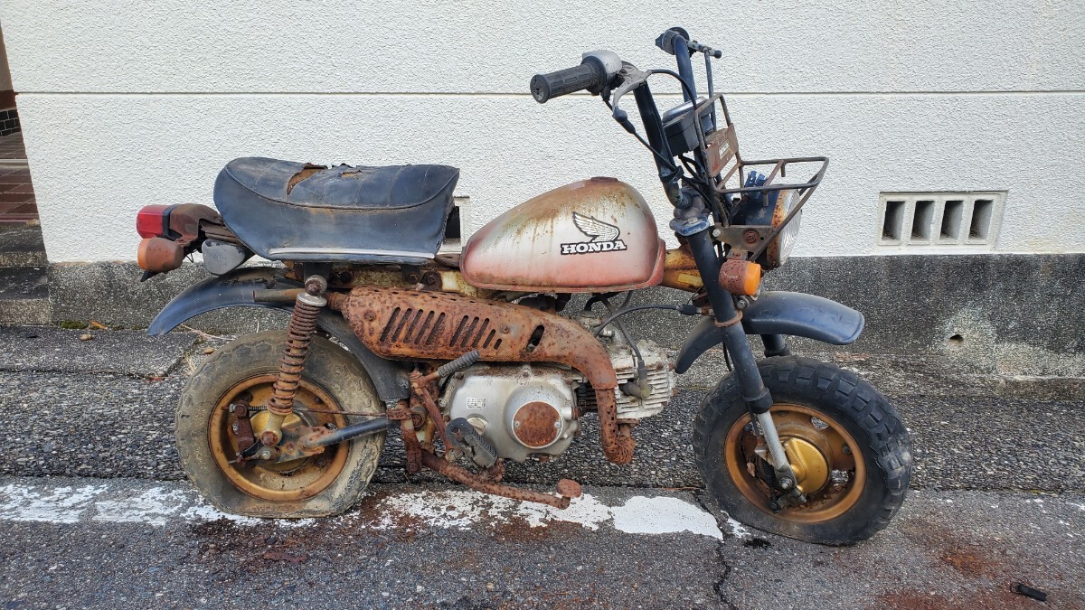 Yahoo!オークション -「ゴリラ」(部品取り車) (オートバイ車体 Yahoo!オークション -「ゴリラ」(部品取り車) (オートバイ車体