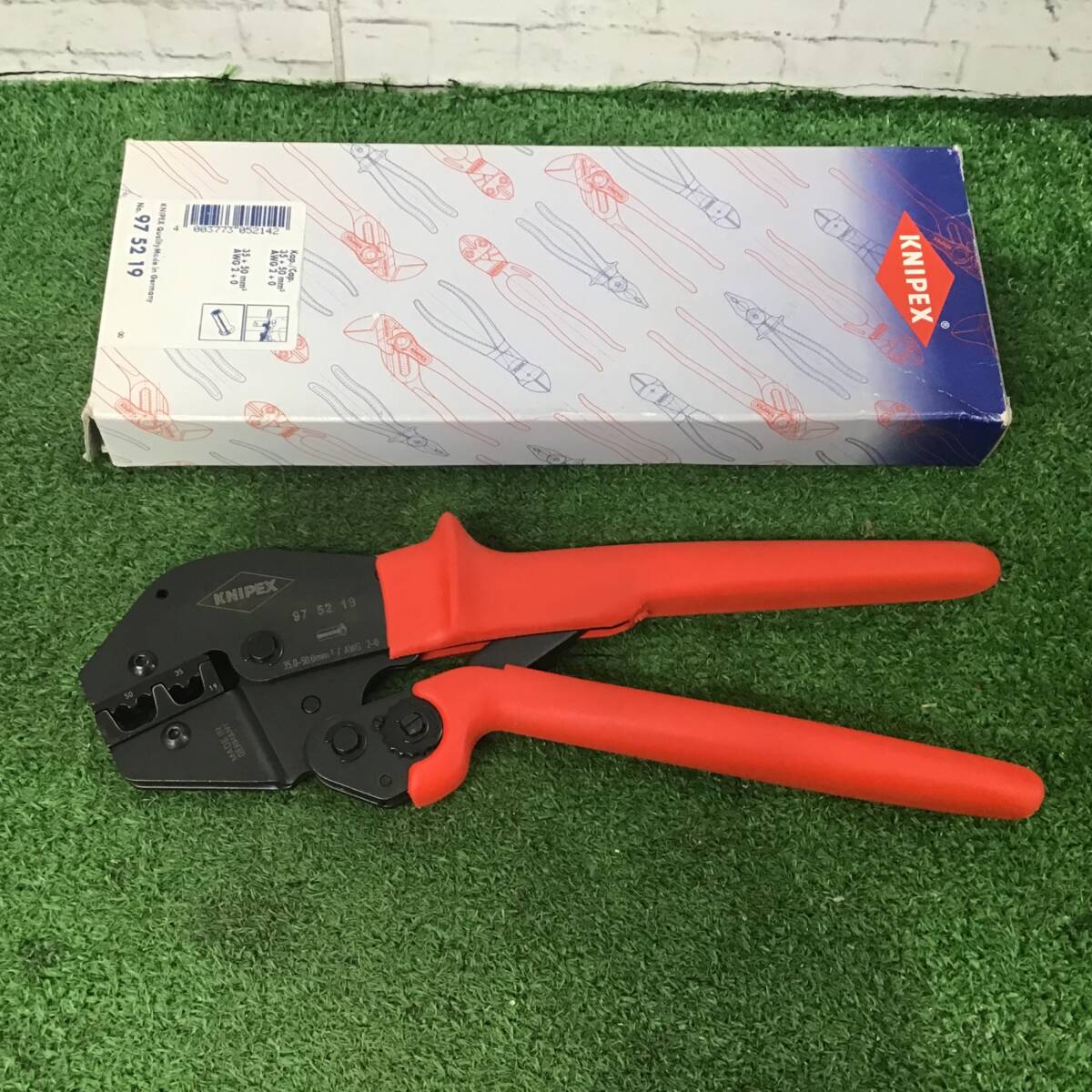 【未使用品】KNIPEX/クニペックス 9752ー19 圧着ペンチ 送料無料♪