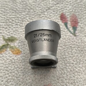 Voigtlander フォクトレンダー 21/25mm M ビューファインダー シルバー