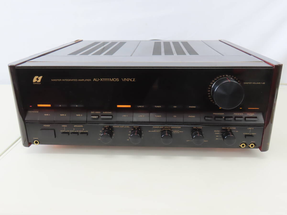 Yahoo!オークション -「sansui au-x1111mos vintage」の落札相場 Yahoo!オークション -「sansui au-x1111mos vintage」の落札相場