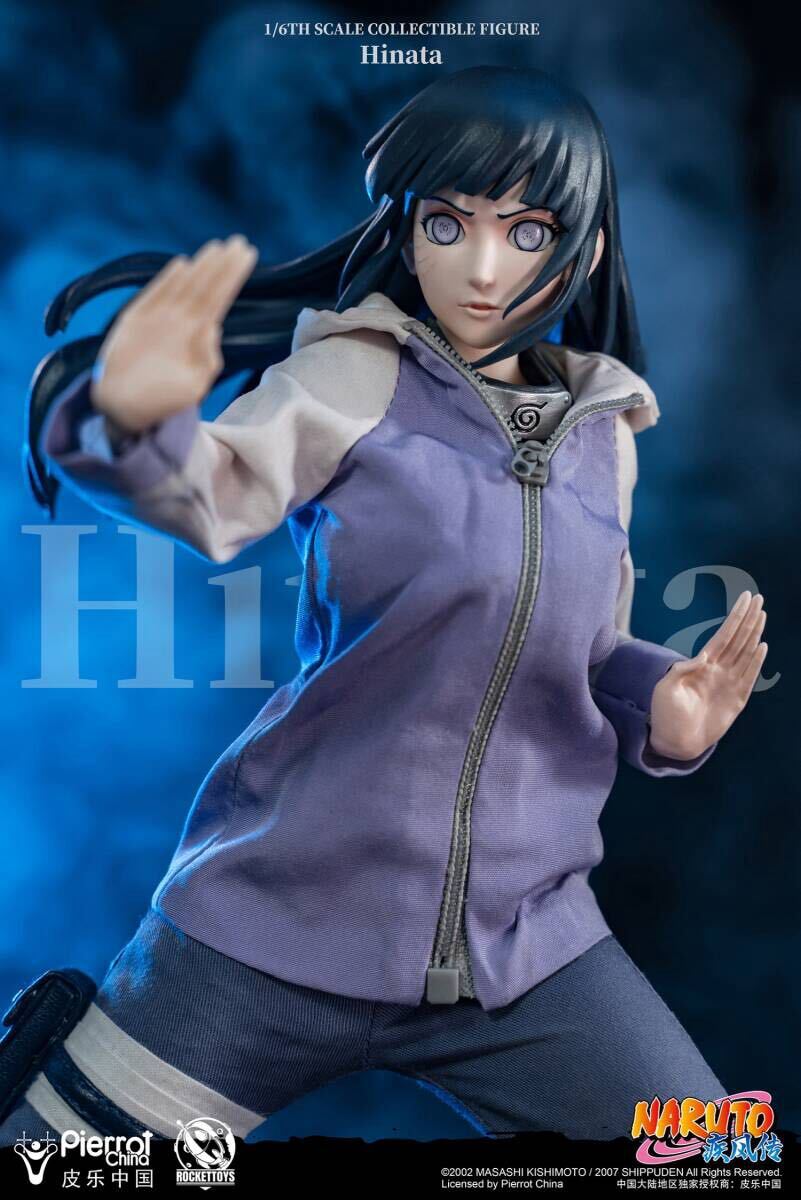 Rocket Toys 1/6 公式公認 Naruto 日向ヒナタ塗装済み可動