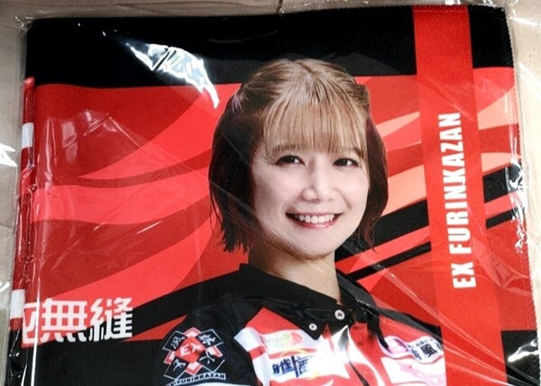 Mリーグ24-25 二階堂瑠美プレイヤーズマフラータオル フォトマフラータオル EX風林火山 麻雀