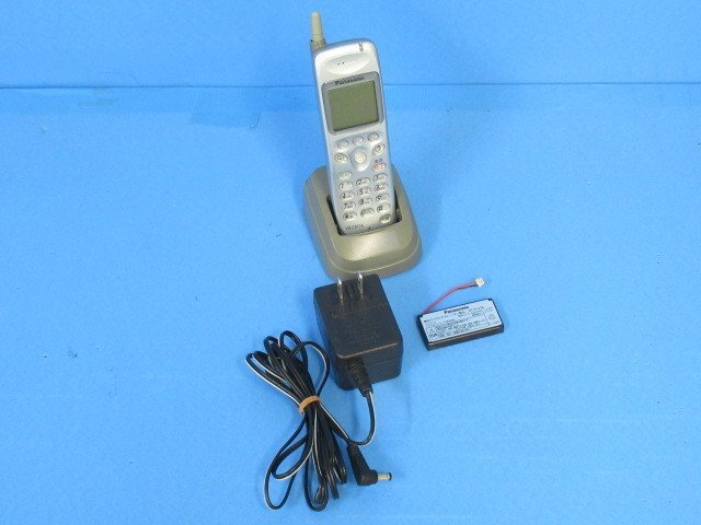 Ω XF1 1721 ∞ 保証有 EMPTY(全空き) パナソニック デジタルコードレス VB-C911A 電池付き・祝!!10000取引突破!!