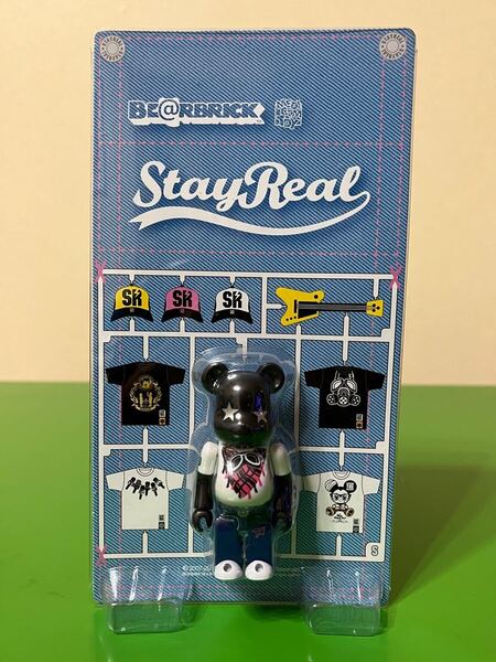 【レア】 BE@RBRICK StayReal ステリア ベアブリック 100% MEDICOM TOY メディコムトイ 正規品 未開封品 フィギュア