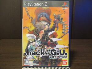 ◎PS2(プレイステーション2)『 .hack//G.U. Vol.1 再誕 』【中古品/起動確認済み】