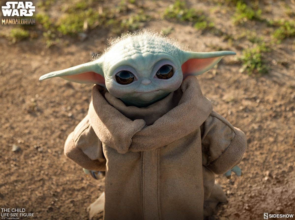 Sideshow 1/1 スターウォーズ マンダロリアン グローグ 未開封新品 400369