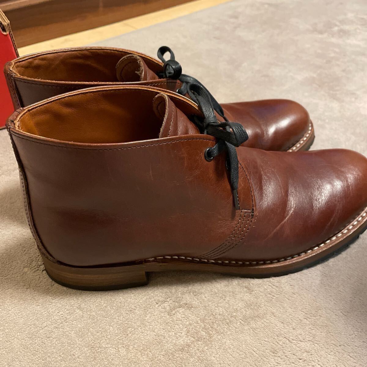 Yahoo!オークション -「red wing ベックマン チャッカ Yahoo!オークション -「red wing ベックマン チャッカ