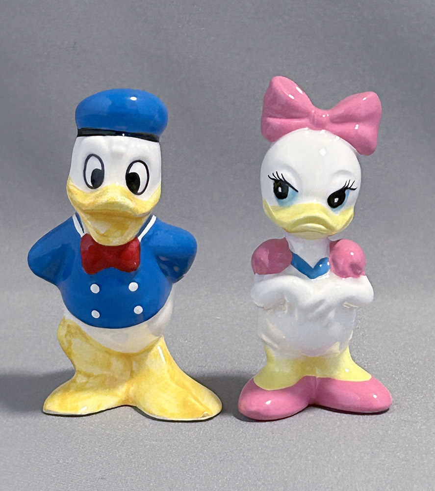 ディズニー ドナルドダック 陶器 フィギュア 限定品 レア☆WDCC ドナルドダック Donald Duck 怒り顔