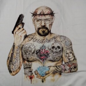 ブレイキング・バッド ウォルター 後光 ハイゼンベルグ 映画Tシャツ(M)Q57