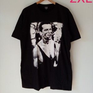 シュワちゃん 筋肉モリモリのマッチョマンの変態 映画Tシャツ(2XL)P14