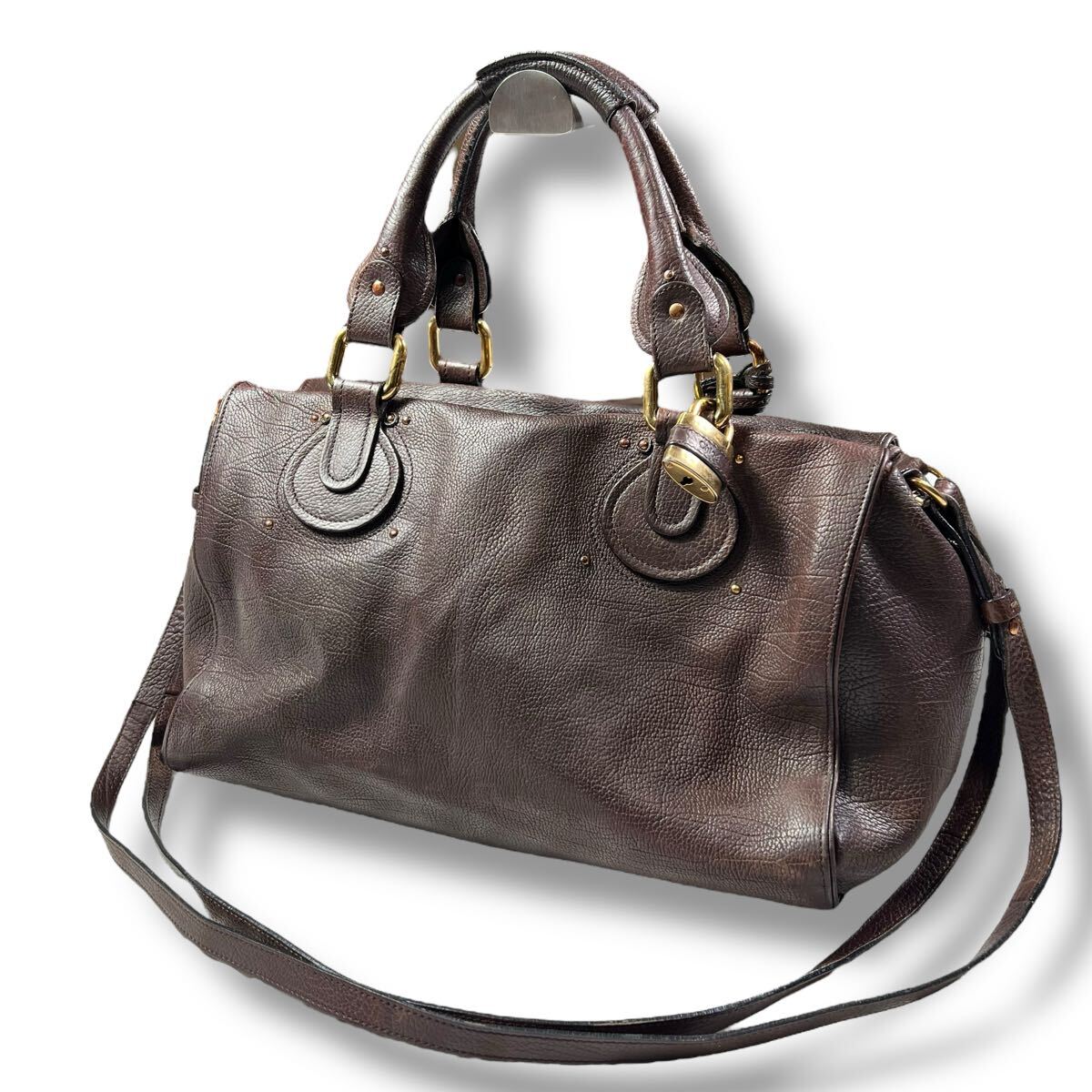 1円◇Chloe クロエ パディントン ハンドバッグ ミニボストン