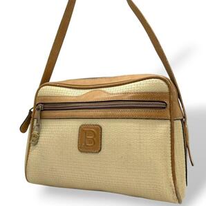 BALLY バリー ショルダーバッグ s21 茶 モノグラム カメラバッグ