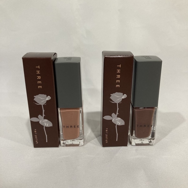 新品未使用 THREE スリー ネイルポリッシュ X66 SWEETEST TABOO 限定品 /X67 DOLCE DARLING 限定品 ※2品セット (405-2)