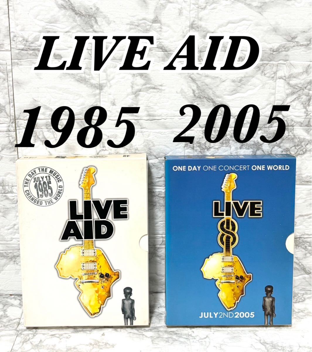 Amazon.co.jp: ライヴ・エイド LIVE AID 初回限定生産 4枚組