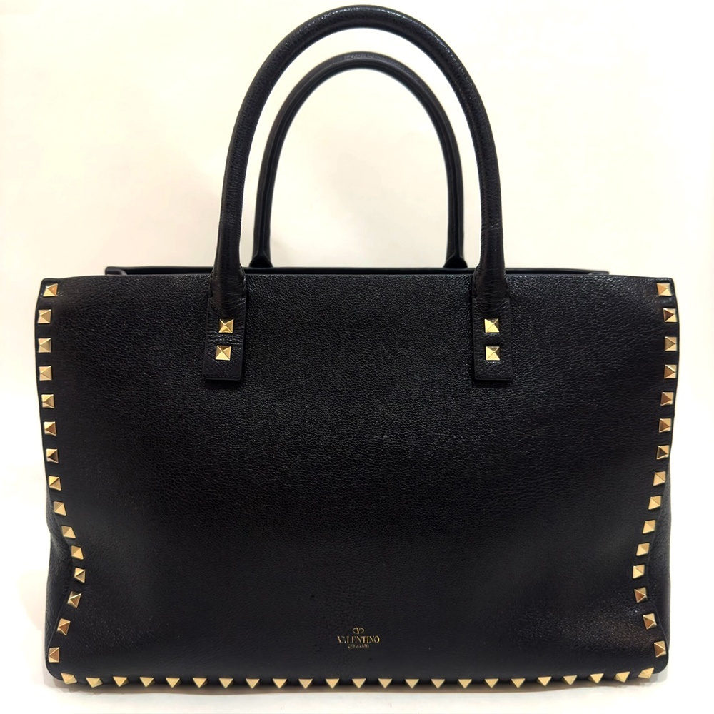 【VALENTINO】ワンスタッド トップハンドル トートバッグ・中古 2025年最新】Yahoo!オークション -ヴァレンティノ スタッズ