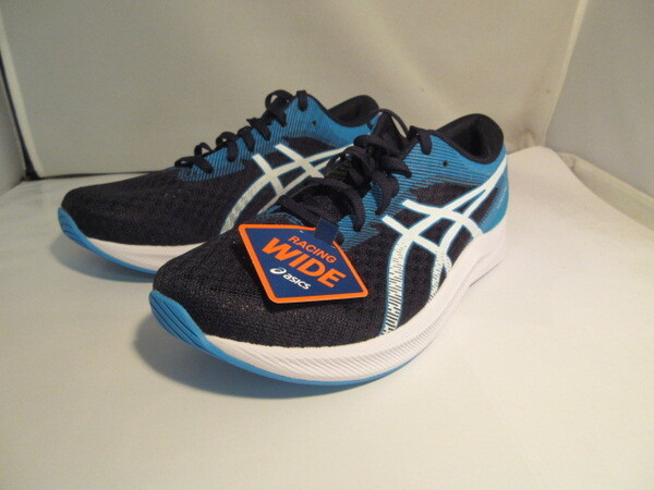 25 アシックス メンズスニーカー HYPER SPEED 2 BK/ISLB色 ランニング ジョキング マラソンスニーカー 陸上部に大人気! 超軽量 ¥9790