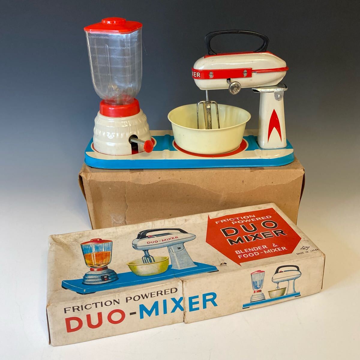 ミキサートラック MIXER TRUCK ブリキ 日本製 レトロ