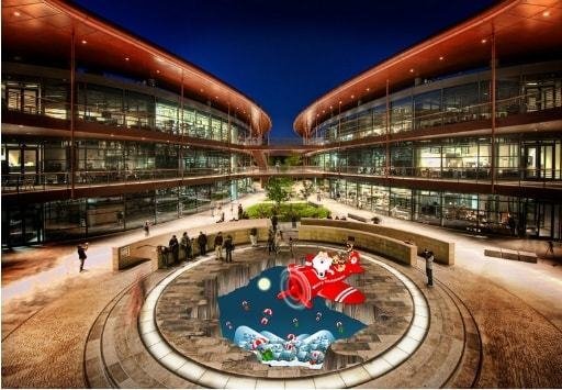 C397 巨大 3D フロアマット 1.3m*2.2m* Xmas ハロウィン パーティー コスプレ 小道具 防音 断熱 滑り止めシート 床 壁 天井 はがせるシール