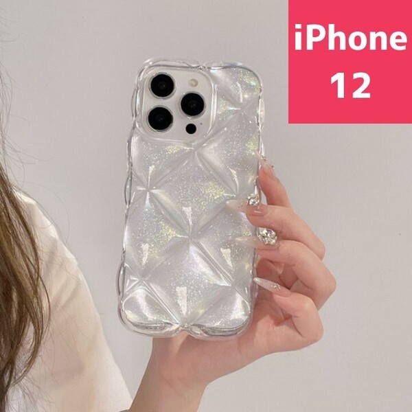 iPhone12 可愛い スマホケース おしゃれ キラキラ クリア 人気