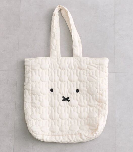 (未使用)OLIVE des OLIVE miffy キルティングトートバッグ