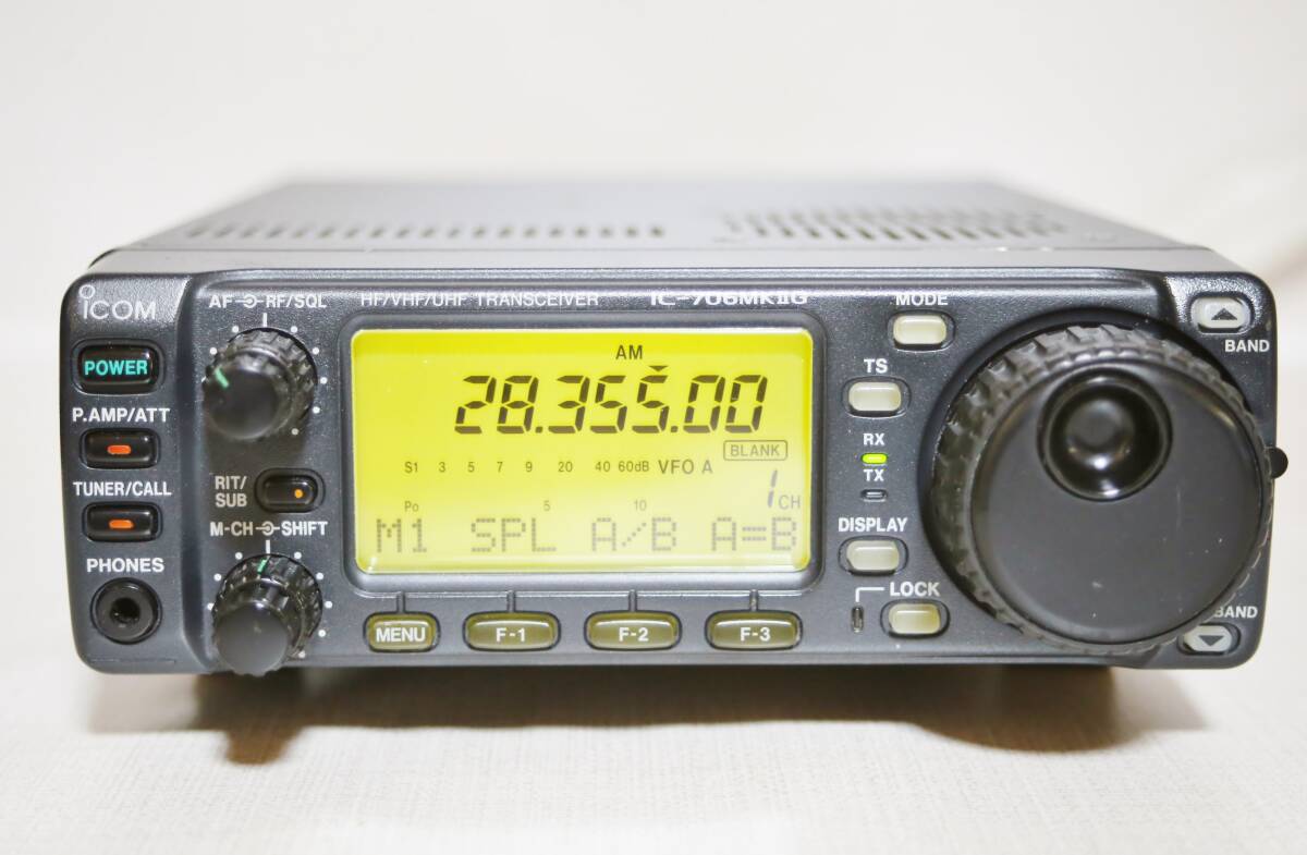 アマチュア無線機 IC-706MK2G Yahoo!オークション -「icom ic-706mk2g」(アマチュア無線) の