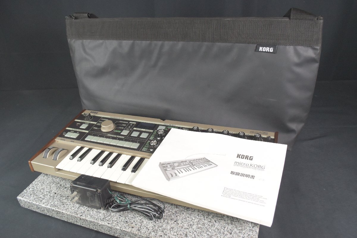 美品　シンセサイザー　KORG MICRO ARRANGER MAR-1 ケース Analog Cases KORG MicroKORG or MicroKORG S ﾊｰﾄﾞｹｰｽ(お
