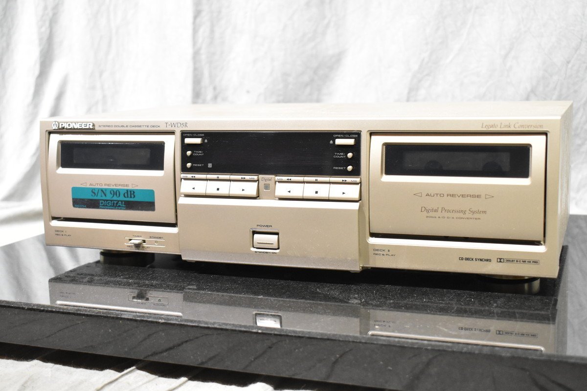 Yahoo!オークション -「pioneer t-wd5r」(一般) (カセットデッキ Yahoo!オークション -「pioneer t-wd5r」(一般) (カセットデッキ