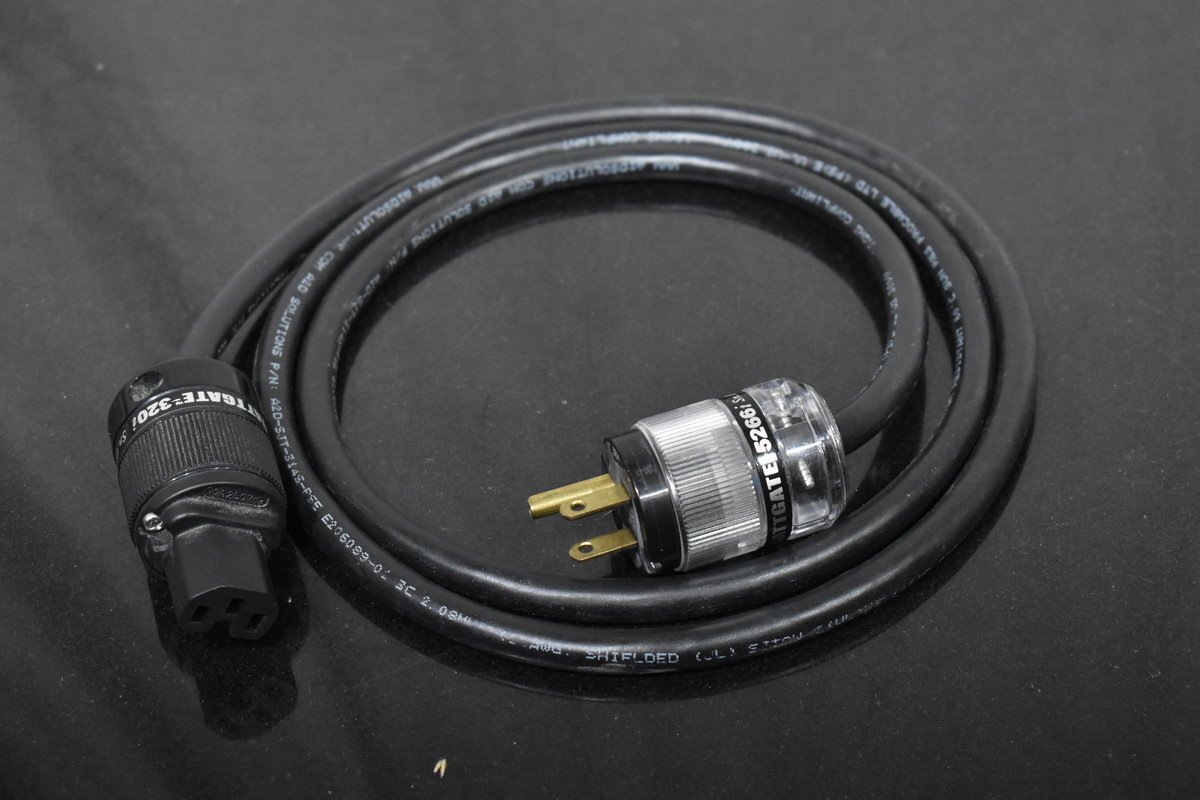 ProCable 電源ケーブル 1.5m 米国製WATTGATE非メッキプラグ5266i