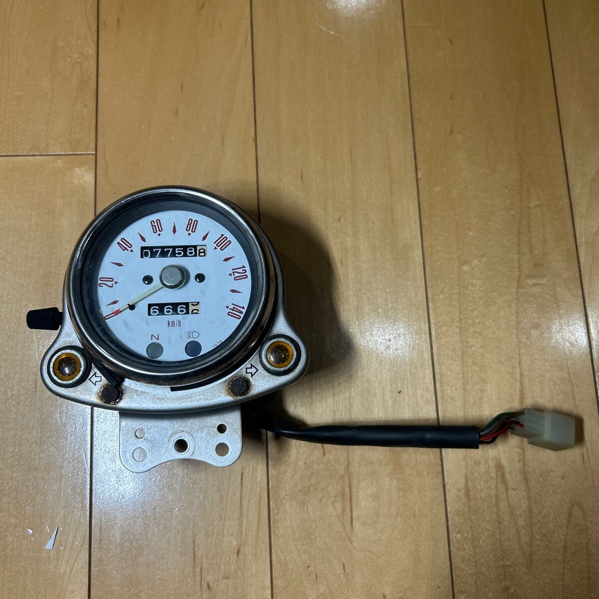 カワサキ エストレア エストレヤ スピード メーター BJ250A 純正 キャブレター用 7758