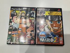 PS2 プレイステーション2 NARUTO ナルティメットヒーロー2 NARUTO疾風伝 ナルティメットアクセル