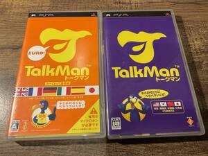 PSP TalkMan トークマン ヨーロッパ言語版