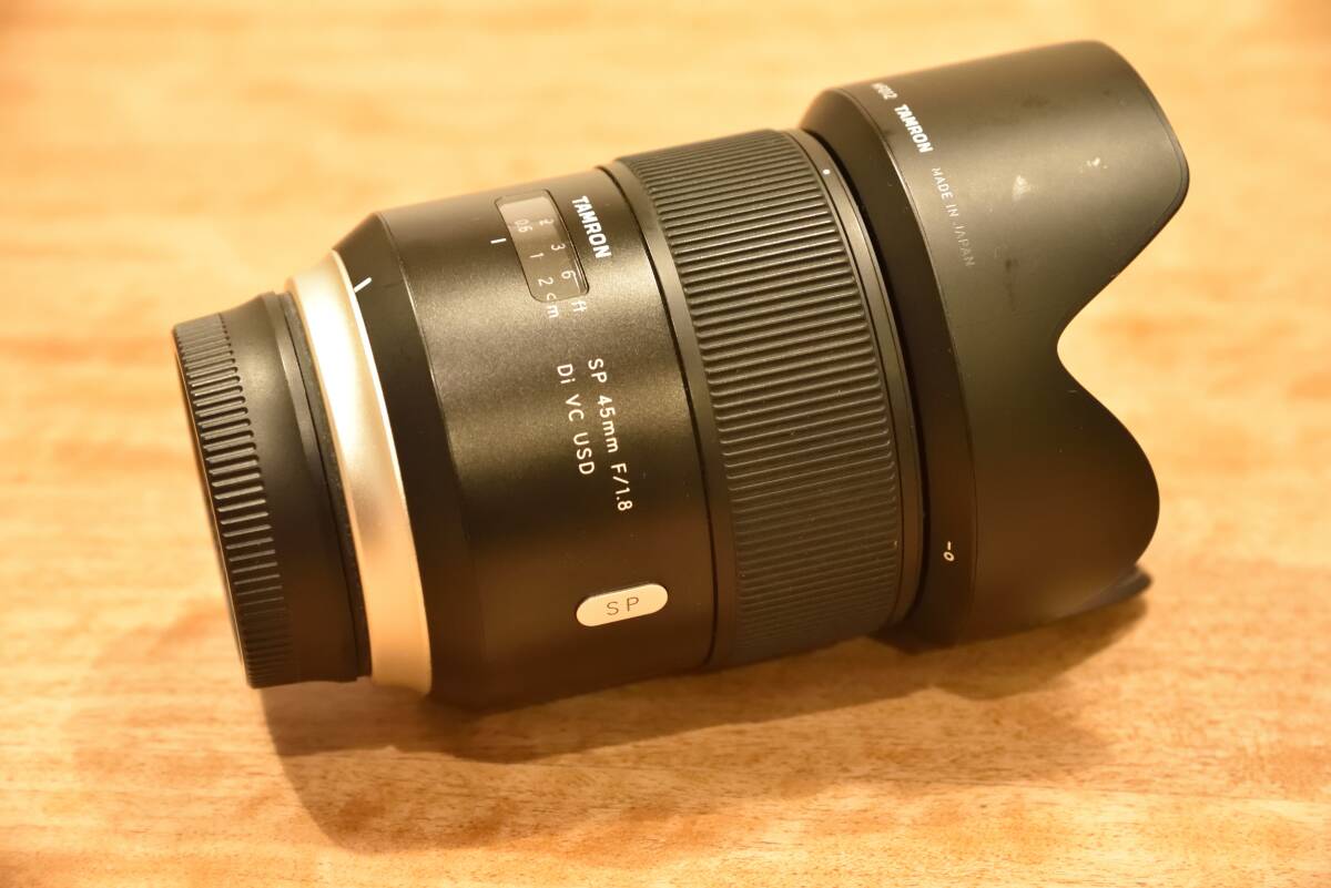 TAMRON - タムロン 45mm f1.8 キヤノンEFマウント TAMRON SP 45mm F/1.8 Di VC USD実写レビュー。解像力とボケの